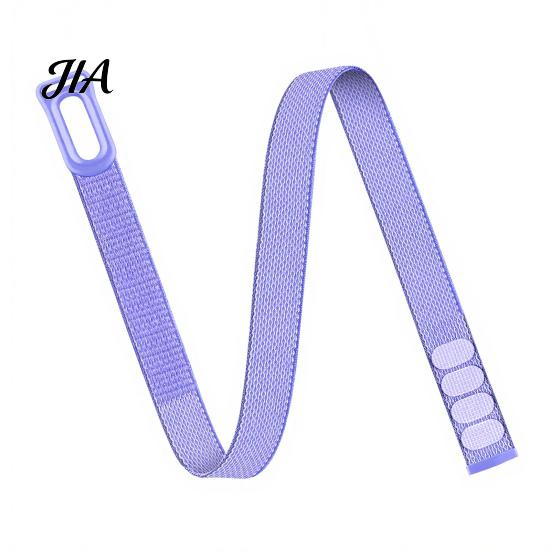 Hook Loop Sport Band 430/500MM Nylon Bicep for Smart Watch, Adjustable Breathable Running Armband Woven Arm Strap, Fitness Tracker Replacement