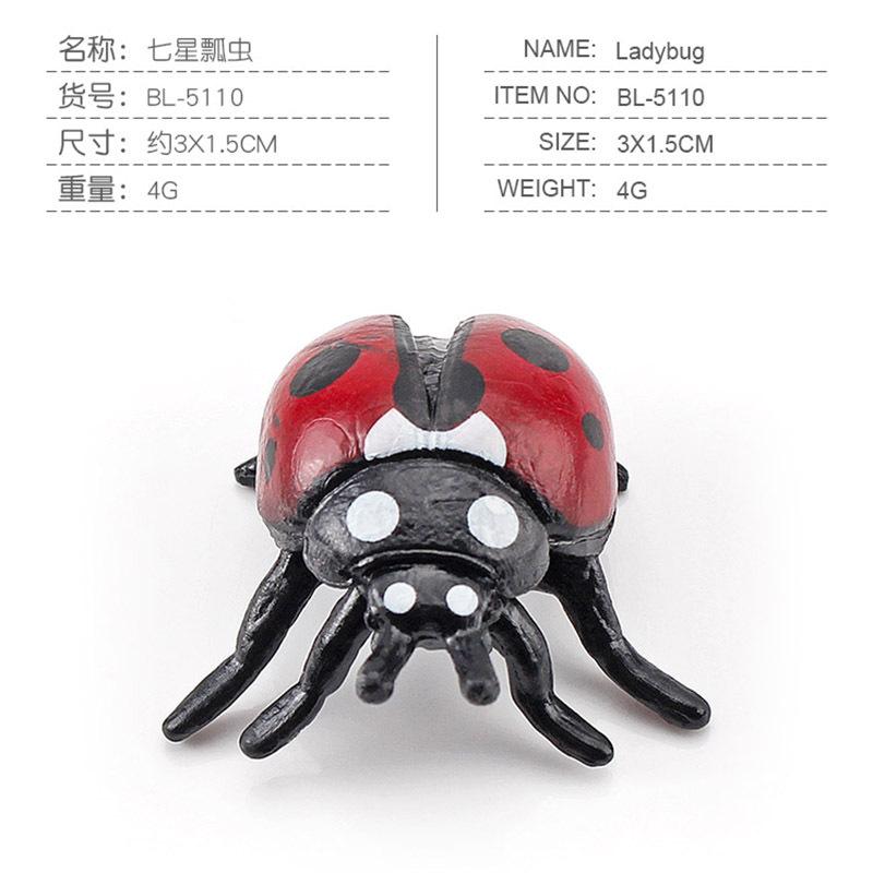 Имитация натуральных насекомых, Модели животных, Монохромные, Божьи коровки, Бабочки, Тарантулы, Жуки-лопатки, Игрушки-украшения