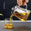 350/550/750/950ML Teapot Household Teapot Glass Teapot Stainless Steel Tea Filter Transparent Pot High Temperature Resistance