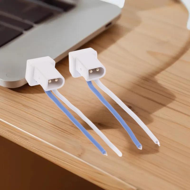 Essential Drone Accessories: BT2.0 Male Connector & 40mm U-Shaped Cable for 1S Whoop, Pack of 2/6