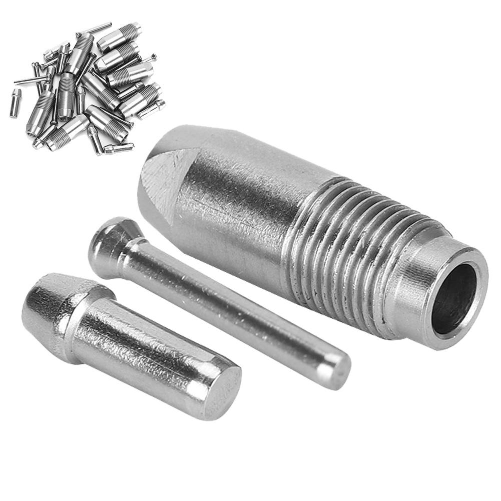 10pcs Stainless Steel Chicken Water Nipple Drinker Feeder Automatic Chicken Drinking Nipple