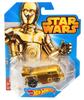 Мини-автомобиль Hot Wheels Star Wars отправлен напрямую из-за рубежа, литой C-3PO