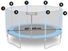 Outdoor Trampoline Enclosure Net 14Ft Neo-Sport
