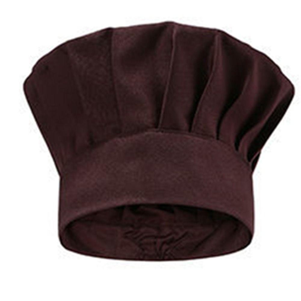 Многоразовая поварская шапка, моющиеся поварские колпаки, рабочая шапка, грибные колпаки, пекарня