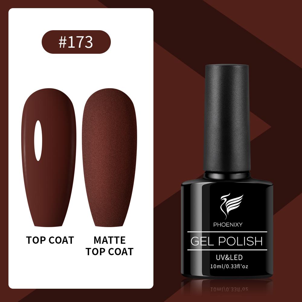 PHOENIXY 10 мл Гель-лак Полуперманентный Гель-лак Цвет Замачиваемый УФ LED Гель Материал для Нейл-арта