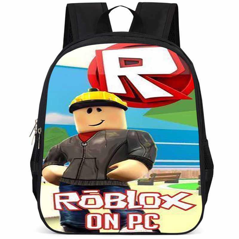 Школьный рюкзак Roblox большого объема, легкий, из Оксфордской ткани, для детей, мальчиков, девочек