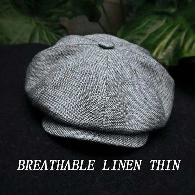 Hat Soft Wool Newsboy Cap Men Grey Herringbone Flat Caps Women Men British Painters Hat Soft Autumn Winter Hats Octagonal Cap BLM09
