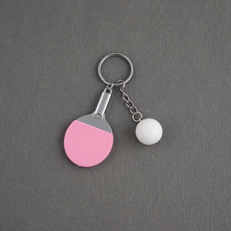 Брелок для настольного тенниса Мини-брелки для пинг-понга Брелок для настольного тенниса Сумка-брелок Подвеска Украшение Сувенир Подарок