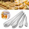 Utensils Barbecue Salad Serving Anti-heat Food Clip Buffet Clamp Stainless Steel BBQ Tongs