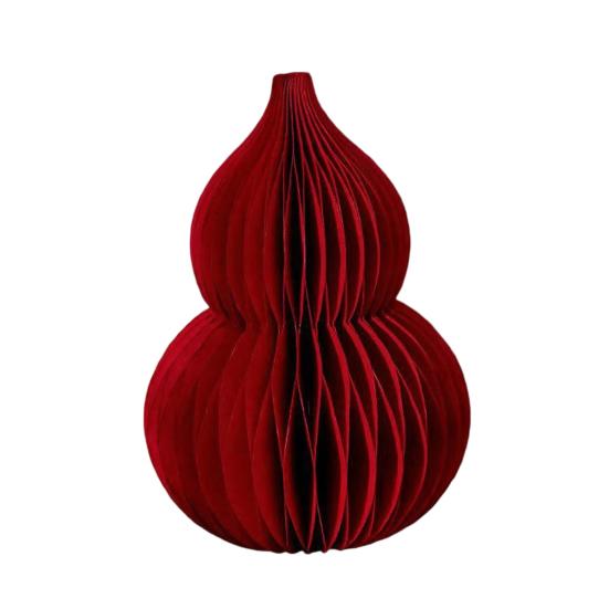 Набор подвесных украшений для рождественской елки Легкая сборка Праздничный подвесной декор 3D украшение из сотовой бумаги