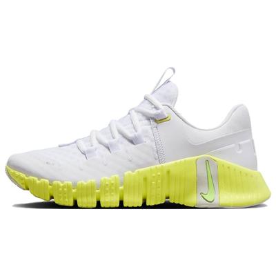Free Metcon 5 White Lime Blast Женские кроссовки Свето-зеленое морское стекло DV3950-106