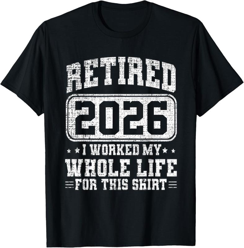 Vintage Retirement Best Retired 2026 Funny Unisex T-Shirt