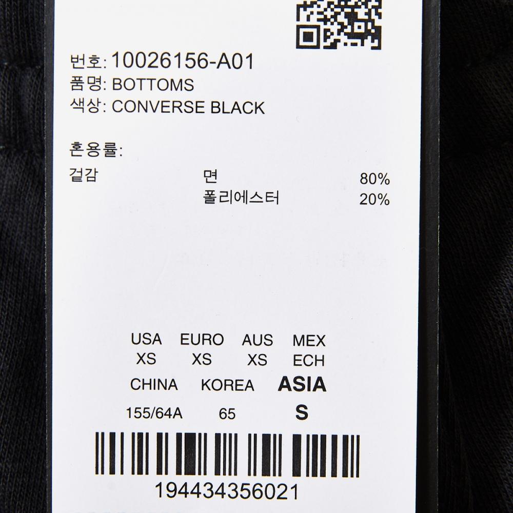 Converse Брюки Chuck Retro 10026156 A01 черные