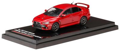 HJ64 Mitsubishi Lancer Evolution X FINAL EDITION с дисплеем двигателя Красный Готовый продукт 1/64 Модель, Металлик,