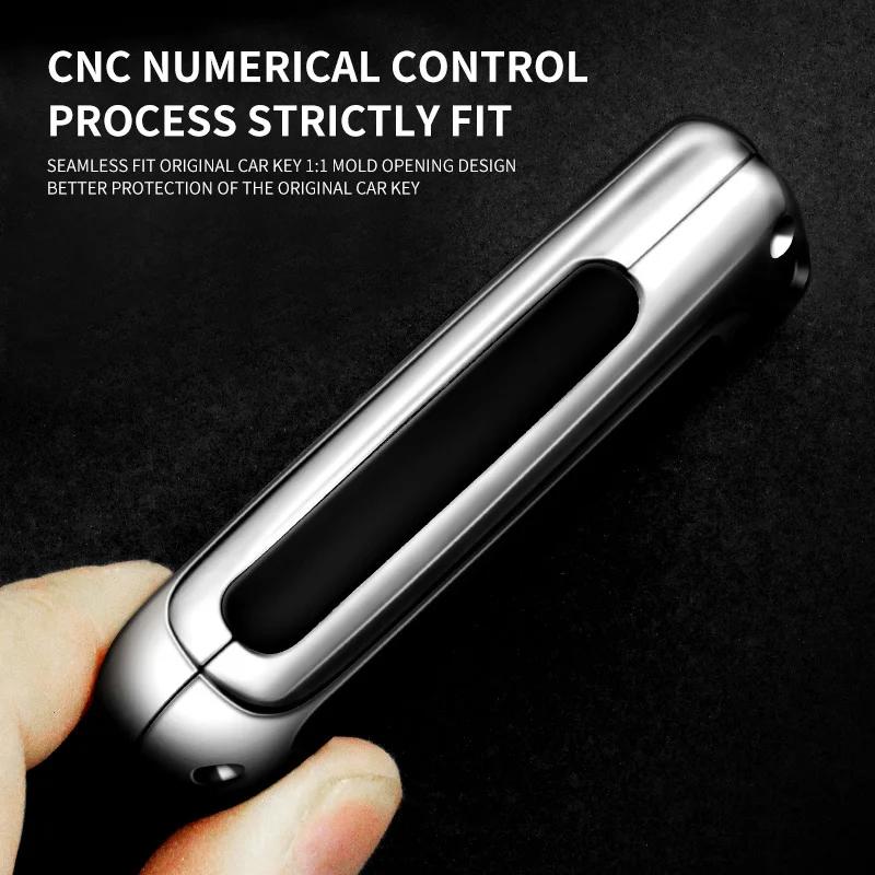 Для Mitsubishi Xpander Outlander ASX Pajero Eclipse Cross Montero Чехол-оболочка из цинкового сплава и кожи для автомобильного пульта ДУ Аксессуары