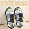 Boykisser Silly Cat Plush Slippers Indoor Cartoon Cozy Memory Foam Slides Non-slip