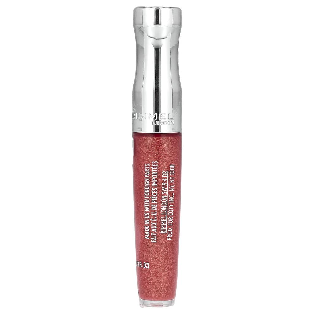 Rimmel London Блеск для губ Stay Glossy, 465 Melon Air, 0,18 жидких унций (5,5 мл)
