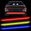 1 комплект Универсальная автомобильная светоотражающая лента-наклейка Защитная полоса Автомобильный багажник Светоотражающая предупреждающая наклейка Задний бампер Защитная полоса Наклейка
