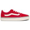 Vans Ward Comfortable Versatile Low-Top Skate Shoes Women Sneaker Red VN0A3IUNBOP