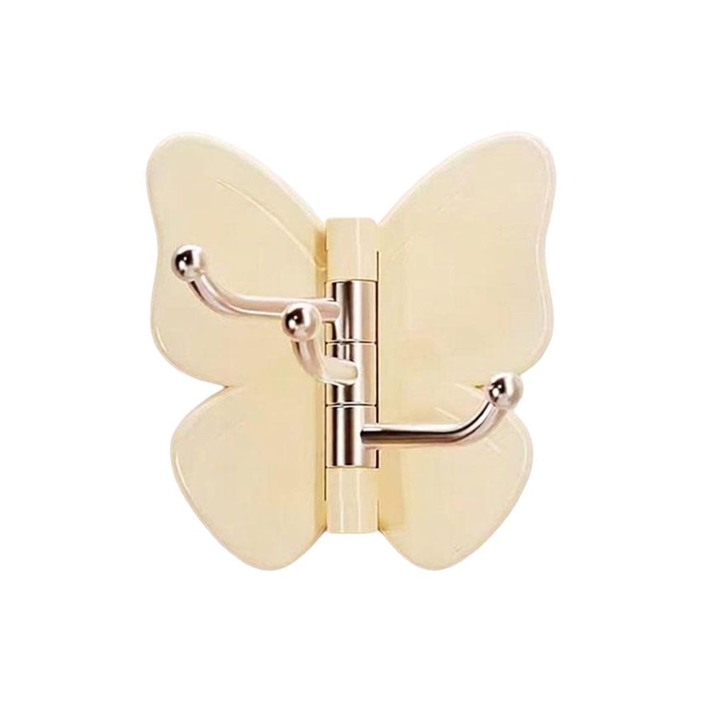 1/4PCS Self Adhesive Rotating Wall Hook Waterproof Adhesive Wall Hook Kitchen Bathroom Storage