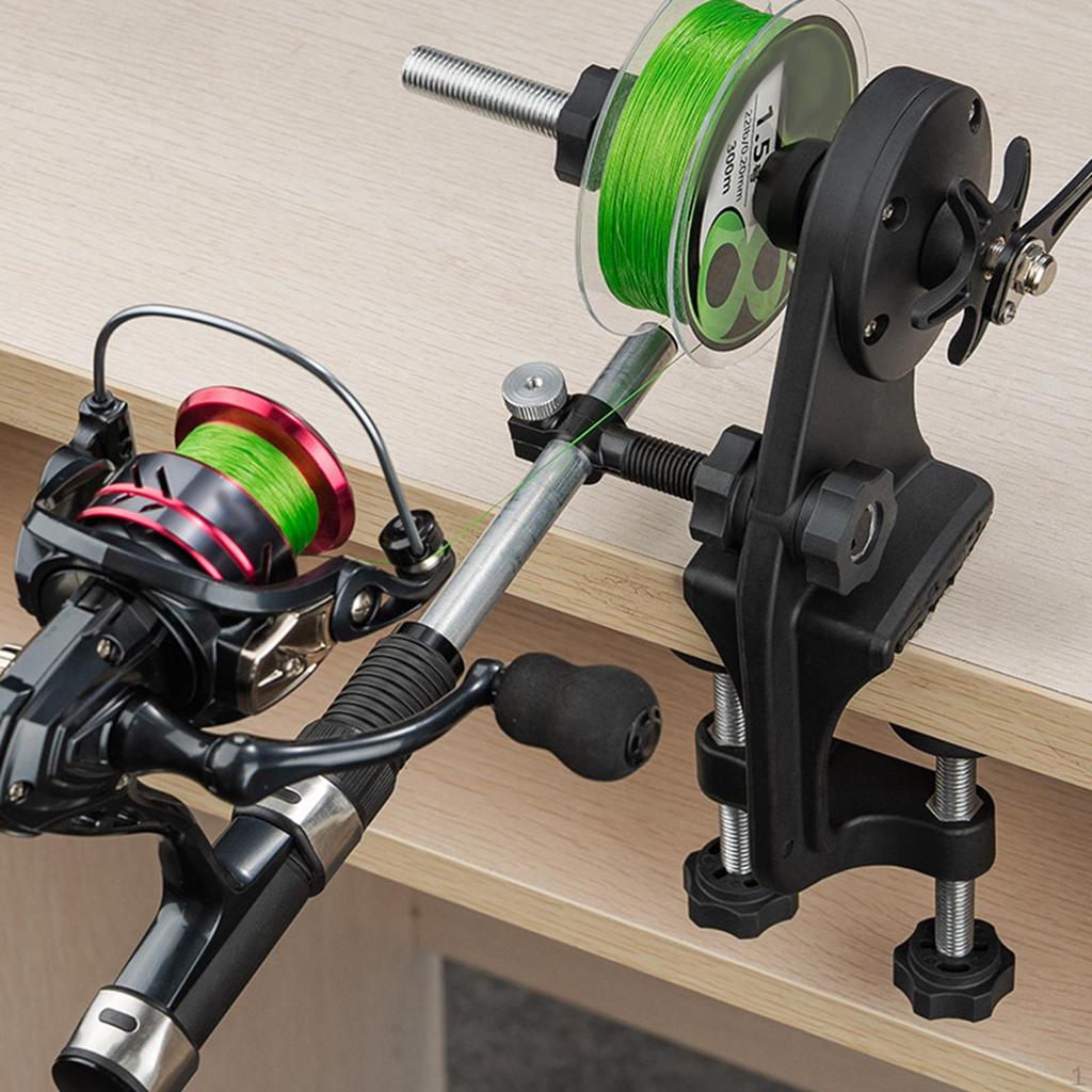 Fishing Reel Line Winder Compact Adjustable Multifunctional Spooler Fitments
