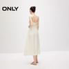 Only 2024 Летнее Элегантное Миди-платье-комбинация с V-образным вырезом и панелями