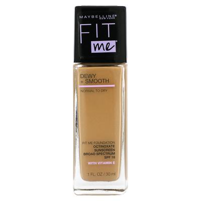 Fit Me, Dewy + Smooth Foundation, 220 Натуральный бежевый, 1 жидкая унция (30 мл)
