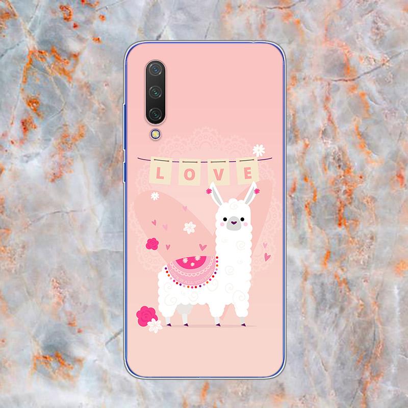 Мягкий силиконовый чехол из ТПУ с изображением ламы альпаки для Xiaomi Mi Note 11 10T 10 9 9T SE 8 Lite Pro Ultra 5G, чехол для телефона