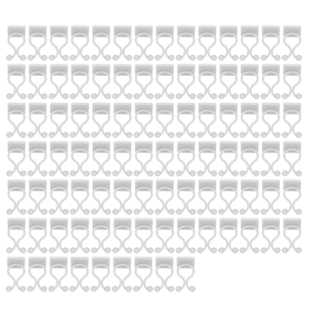 100 шт. Крепление для вьющихся растений на стену, Самоклеящийся зажим для фиксации ветвей