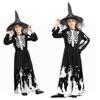 Yousheng Светящийся в темноте костюм ведьмы Хэллоуин Косплей Наряд для детей Унисекс Мантия для вечеринок и выступлений на Хэллоуинские вечеринки и фестивали