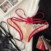1pc Hollow Thin Strap Briefs Women Panties Underwear Lace Underpants Female Lingerie