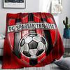 FC Spartak Trnava,pattern Flannel Blanket, High quality Comfortable for All Seasons, Home Decor, Warmth and Comfort, Perfect for Gifts.