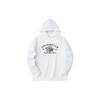 Anta Life Series Letter Hand-Painted Loose Pullover Hoodie Men Hoodies Paper-White 152418733-1
