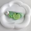 Self Deprecating Bear 10cm Doll Apple Bib Accessories Soft Cotton Plush Gift for Kids Display Shelf