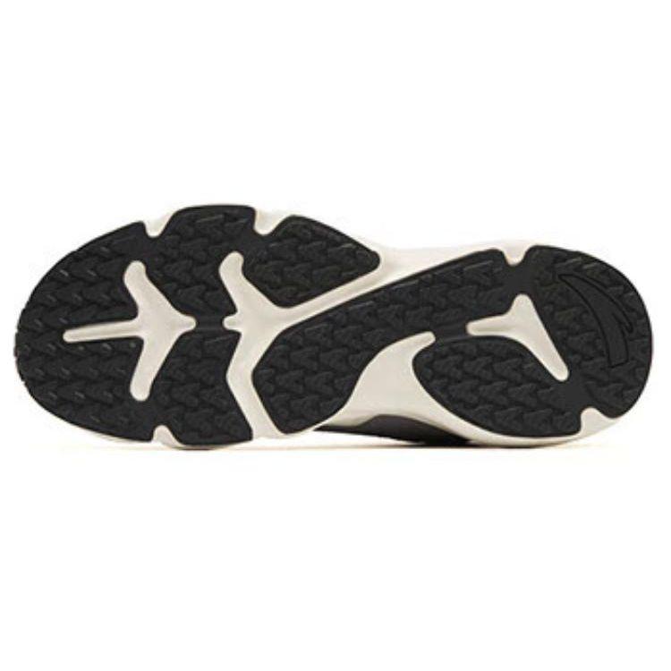 Anta Ветрозащитная толстая подошва морозостойкая износостойкая теплая низкая повседневная обувь мужские кроссовки Sandstorm-Gray 912358984-2