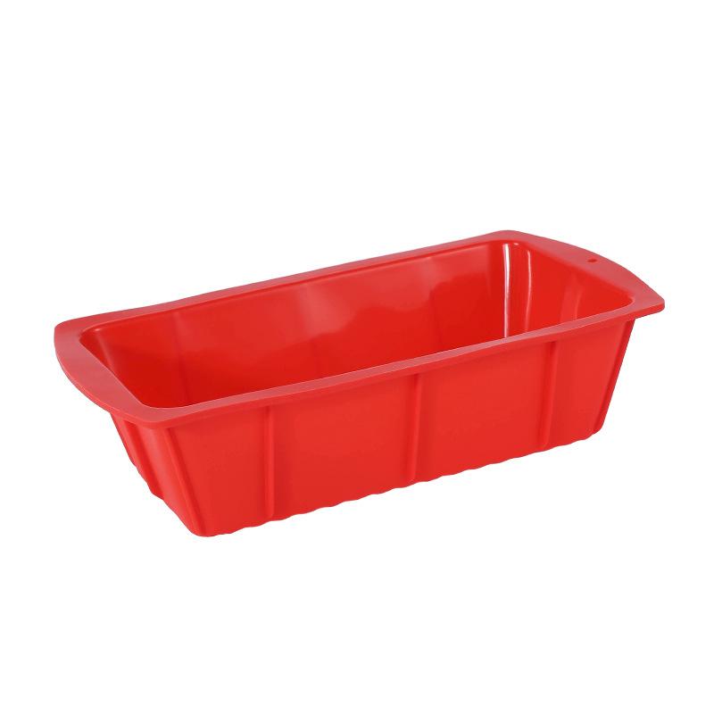 Rectangular Silicone Cake Mold High-temperature-resistant and Easy-to-mold Kitchen Baking Oven Baking Tray Silicone Toast Mold
