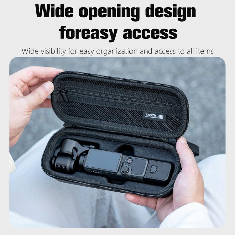 For DJI Osmo Pocket 4 STARTRC Portable Carrying Case Body Storage Bag (Black)