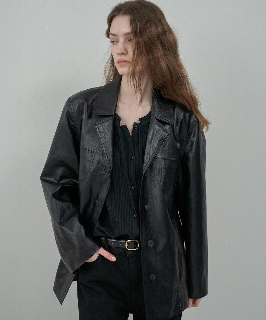 Mott Leather Classic Jacket - Black