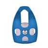 Outdoors Climbing 32KN Rescue Pulley Single Sheave with Swing Plate (Blue)