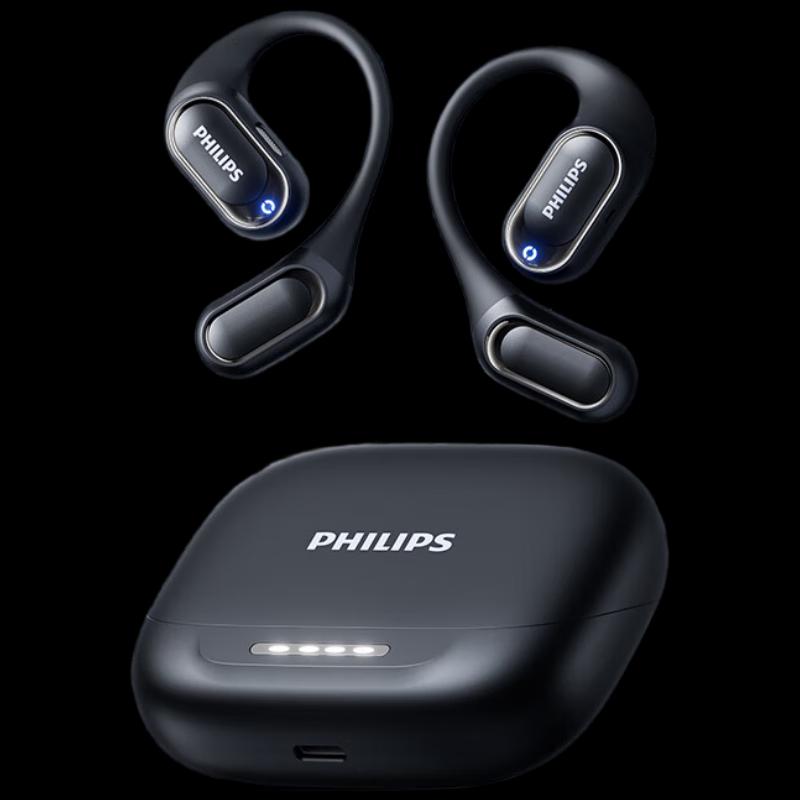 Philips Open-Ear True Wireless Bluetooth Sport Earbuds