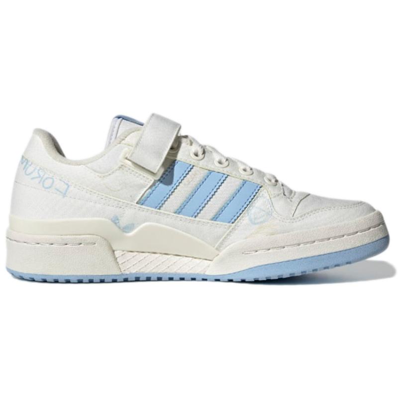 Adidas Женские кроссовки Forum Low Белые Синие GY7985