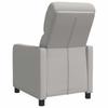 Recliner Chair Cloud Grey Polyester