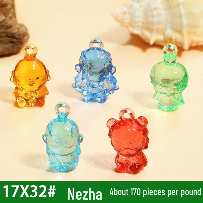 Nezha Acrylic Gem Toy Claw Machine Pendant - Amusement Park Accessory