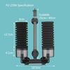 Black Aquarium Filter for Aquarium Fish Tank Air Pump Skimmer Biochemical Sponge Filter Aquarium Bio Filters Filtro Aquario