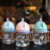 Double Handle Straw Mug Children's Water Bottle Bottle Photography Accessories Kindergarten Leak Proof Drinking Cups