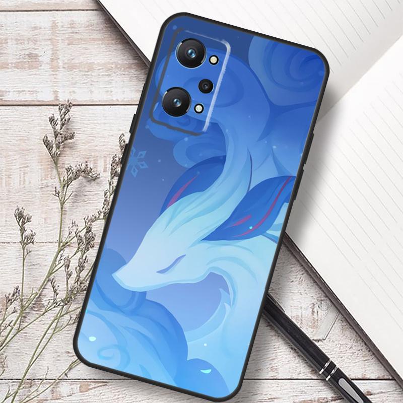 Чехол Genshin Impact Ganyu для Realme 12 13 10 11 14 Pro Plus GT 6T 6 5 GT7 Pro C61 C55 C53 C51 C21Y C25S C75 C67