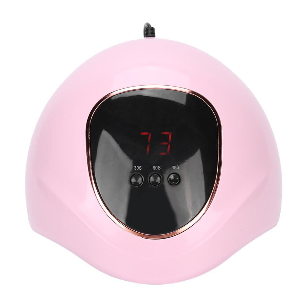 72W UV LED Nail Art Dryer Machine, s2 pro, Pink/White