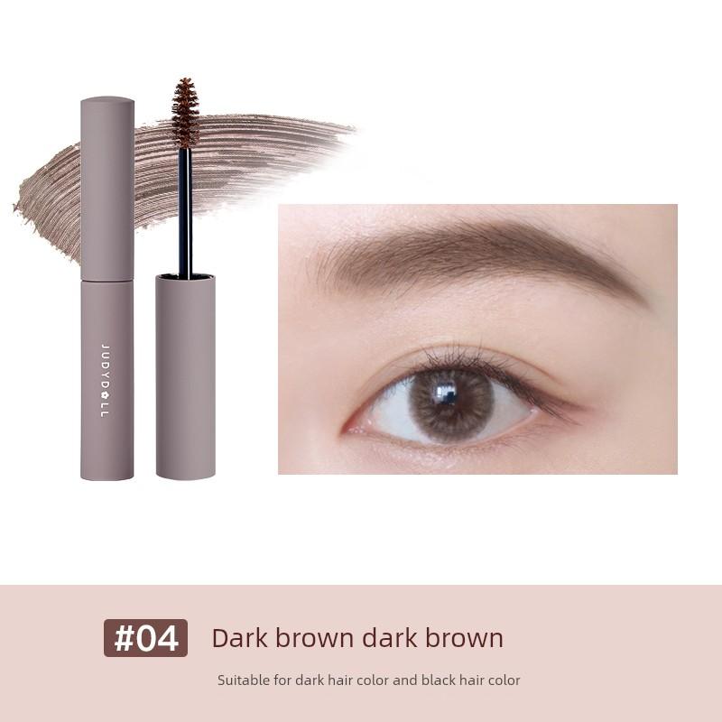 Juduo JudydoLL Eyebrow Cream Water-Resistant Sweat-Resistant Discoloration Resistant Not Easy to Smudge Nature Stereo Eyebrow Pencil Wild Eyebrow Girl