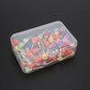 100Pcs Dental Polisher Nylon Teeth Polishing Brush  Dental Supply with Storage BoxMixed Color