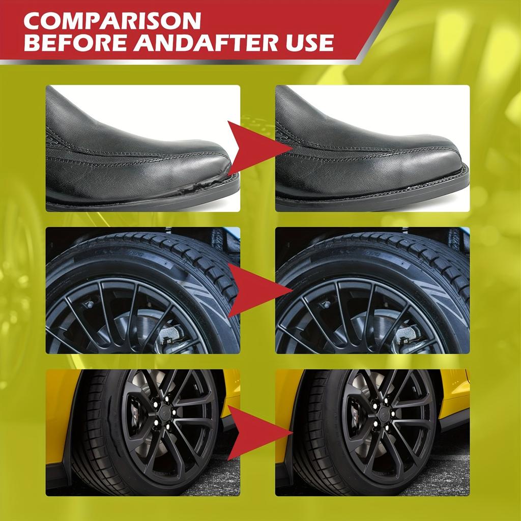 Жидкий клей для ремонта шин, прочный резиновый клей, черный, мягкий, резиновый, износостойкий, некорродирующий клей, моментально склеивающий клей